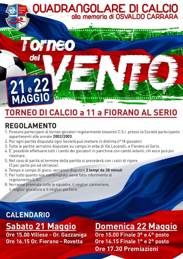 ASD - Torneo del vento